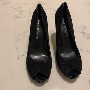 Franco Sarto Peep Toe Heels